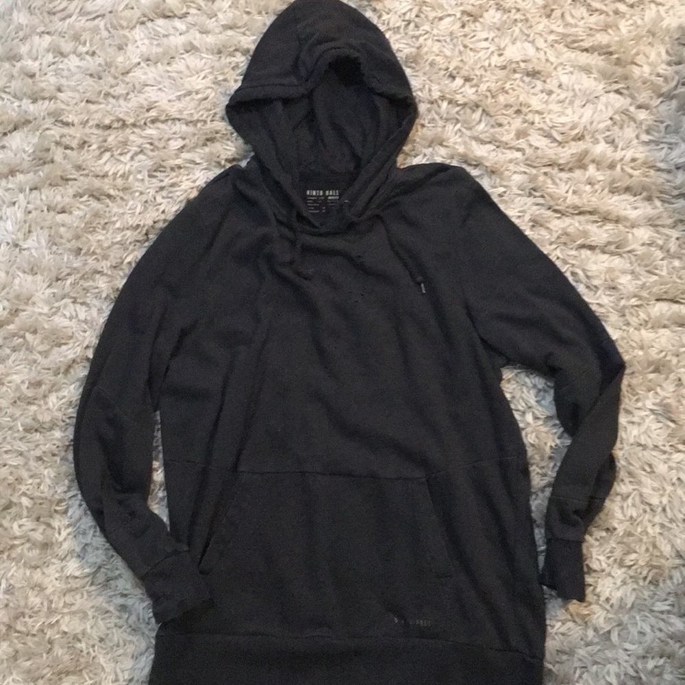 Ninth Hall Large Distressed Hoodie